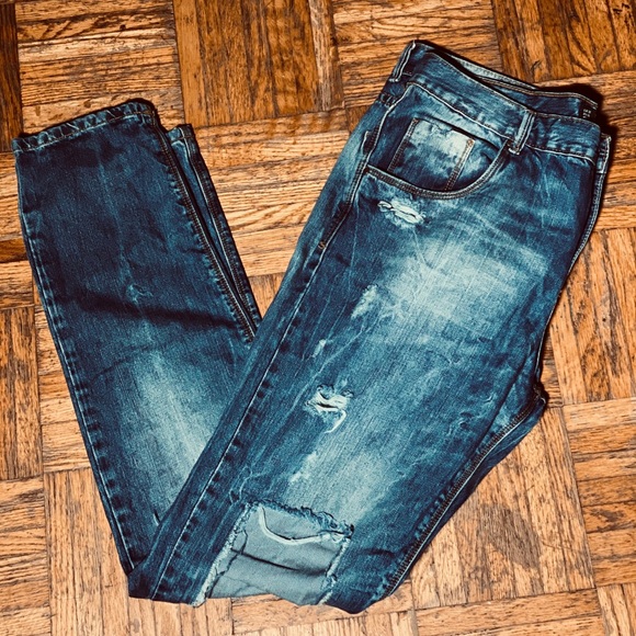 Female Zara trendy denim jeans - Picture 2 of 4